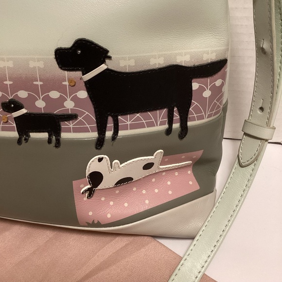 RADLEY LONDON Pastel Dog Design Shoulder Bag - Picture 2 of 16